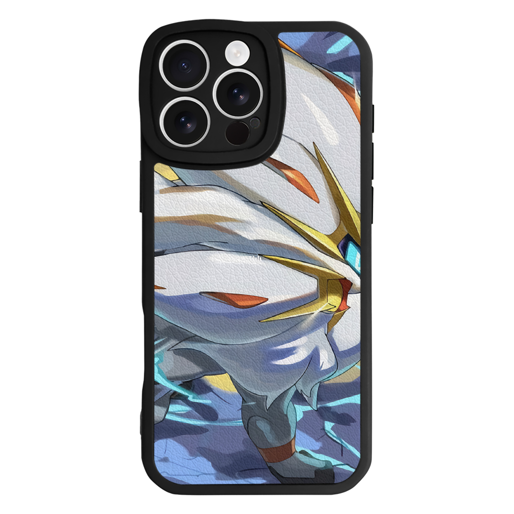 （画像用） ポケットモンスター Pokémon 【iPhone 16シリーズ対応】シリコンスマホケース（レザー調） 材質：シリコン